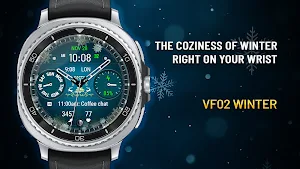 VF02 Winter Watch Face Screenshot 0