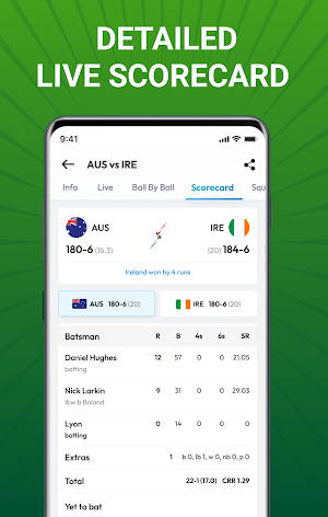 Cricshow: Cricket Live Line Screenshot 3