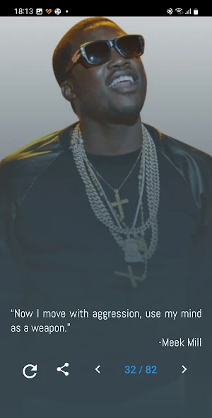Meek Mill Quotes and Lyrics Screenshot 0