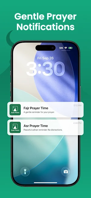 Azan Peace: Prayer Adhan Quran Screenshot 1