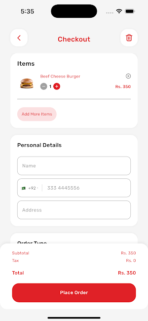 Choakas Fast Food Screenshot 2