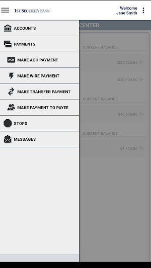 1st Security Business Screenshot 3