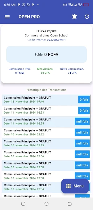 OPEN PRO Screenshot 1