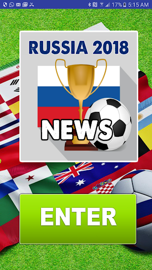 Russia 2018 NEWS Football Worl Screenshot 0