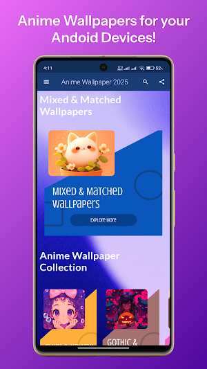 Anime Wallpaper 2025 Screenshot 0