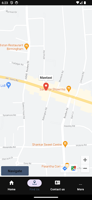 Mawlawi Restaurant Birmingham Screenshot 1