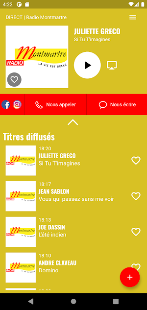 Radio Montmartre Screenshot 1