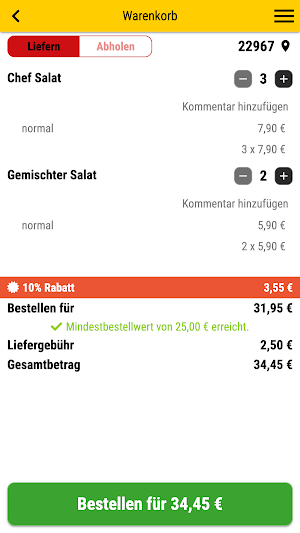 Pizza Club Bad Oldesloe Screenshot 1