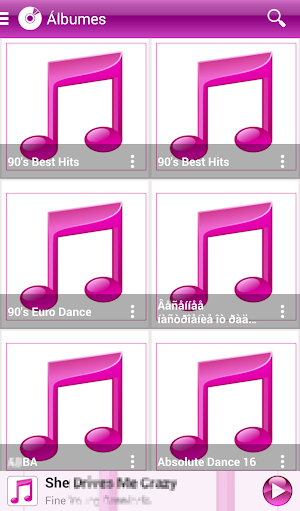 SKIN PLAYERPRO V3 AERO PINK WHITE Screenshot 2