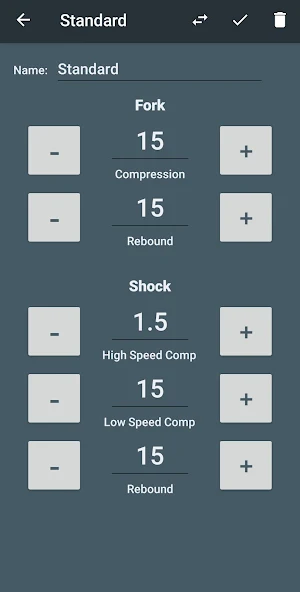 MX & Enduro Suspension Manager Screenshot 3