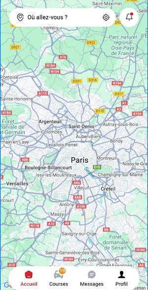 Chauffeur Privé 83 Screenshot 0