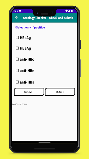 Hepatitis B Test Interpreter Screenshot 0