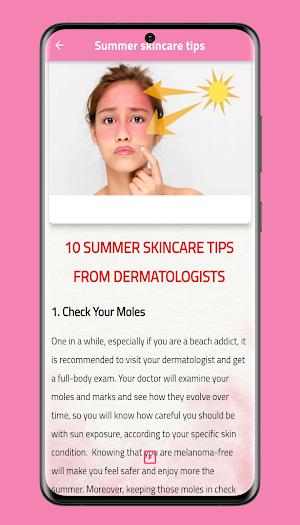 Skin care - Acne treatment Screenshot 2