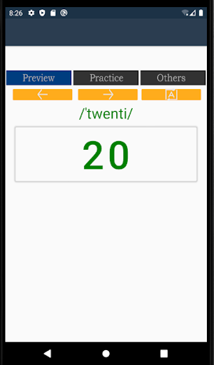 EnglishNumber_10 Screenshot 1