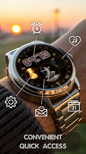 Zodiac Sagittarius Watch Face Screenshot 3