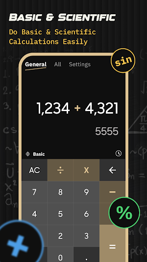 Calculator Plus: Unit Convert Screenshot 1