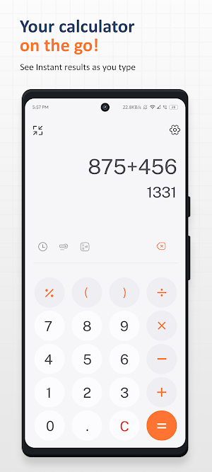 Calculator: Simple Calculator Screenshot 1