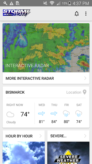 KX Storm Team - ND Weather Screenshot 0