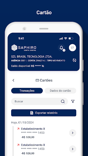Saphiro Conta Digital Screenshot 2