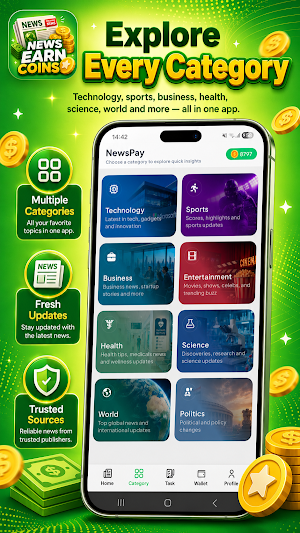 NewsPay: Read News, Earn Money Screenshot 3