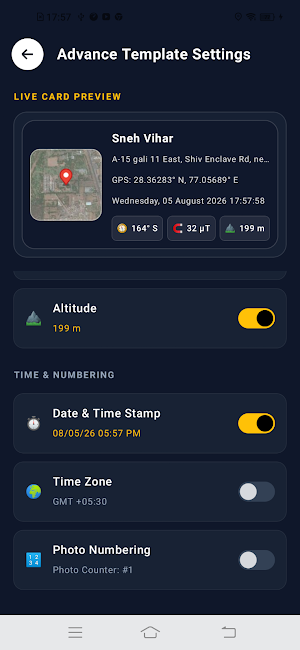 GPS Camera: Map Photo Camera Screenshot 2