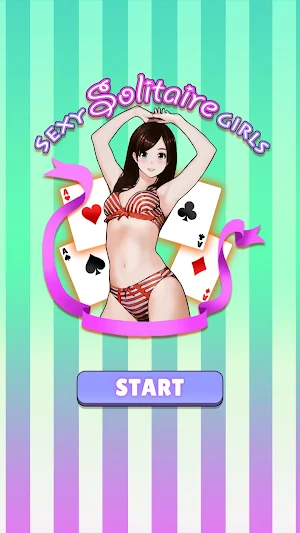 Sexy solitaire girls: ani card Screenshot 0