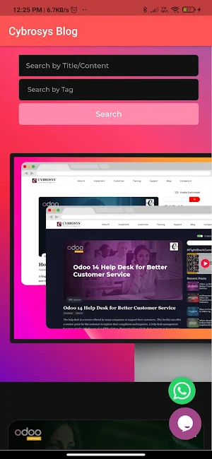 Cybrosys Blog Screenshot 0