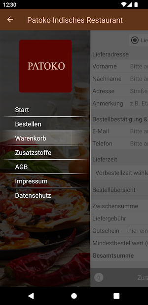 Patoko Indisches Restaurant Screenshot 2