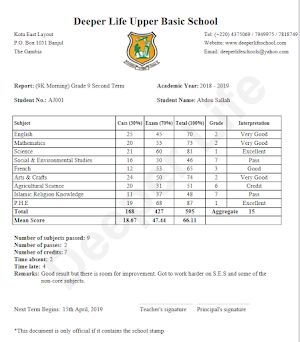 Deeper Life School Screenshot 2
