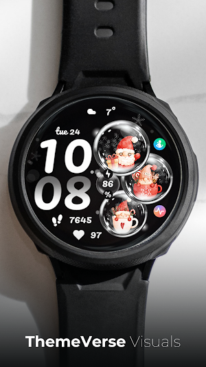 TVV Christmas 4 Watch Face Screenshot 0