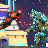Iron Space superhero games man