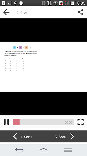 Orijinal Matematik Video Çözüm Screenshot 2