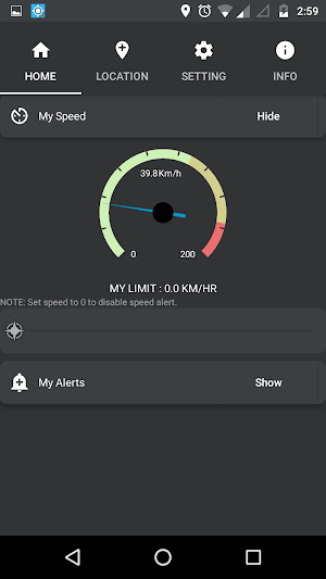AlertMe - Geofense Screenshot 3