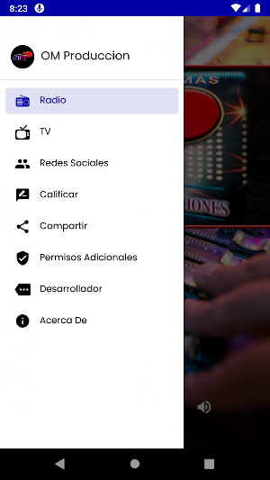 OM Produccion Screenshot 2
