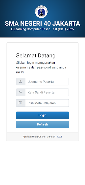 SMA 40 Jakarta Screenshot 1
