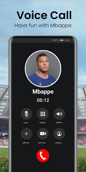 Kylian Mbappe Video Call Screenshot 2