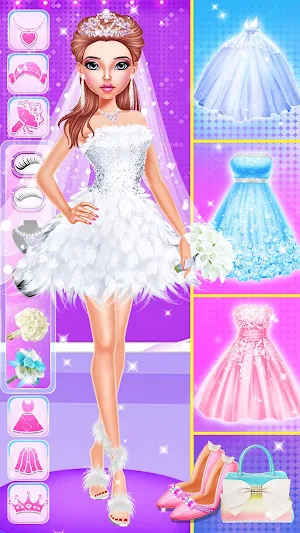 Wedding Dress Up Bridal Makeup Screenshot 2