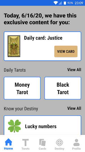 Tarot Free Online - TAROTIX Arcana Cards Screenshot 2