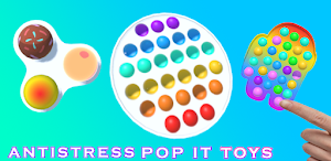 Pop It Game - Antistress Fidget Toy 3D 2021 Screenshot 0