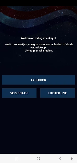 RadioGoldenKey Screenshot 1