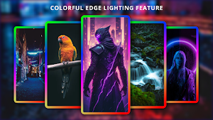 Live 4K Wallpaper & Edge Light Screenshot 3
