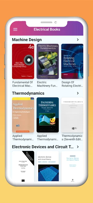 Electrical Engineering Books Screenshot 1