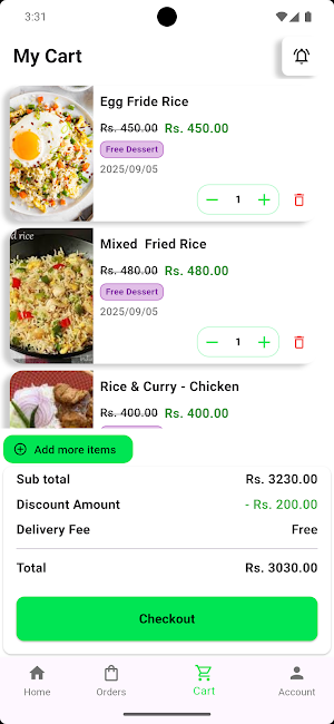 Eazy Meal Screenshot 2