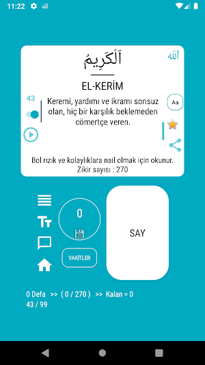 Esmaül Hüsna Ezber Screenshot 1