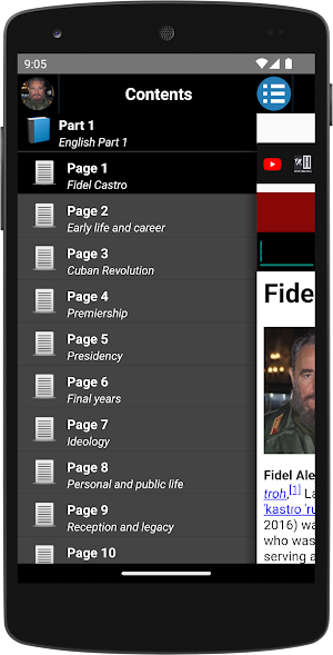 Fidel Castro - Biography Screenshot 0