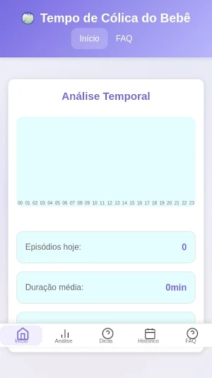 Tempo de Cólica do Bebê Screenshot 1