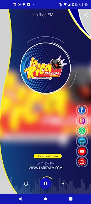 La Rica Fm Mi Radio Screenshot 0