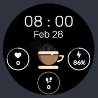 Coffee Watch Face
