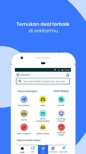 OLX - Jual beli mobil, motor, dan rumah online Screenshot 1
