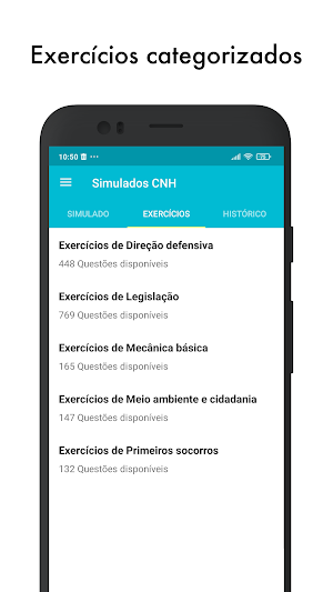 Simulados CNH - Provas Testes Screenshot 2